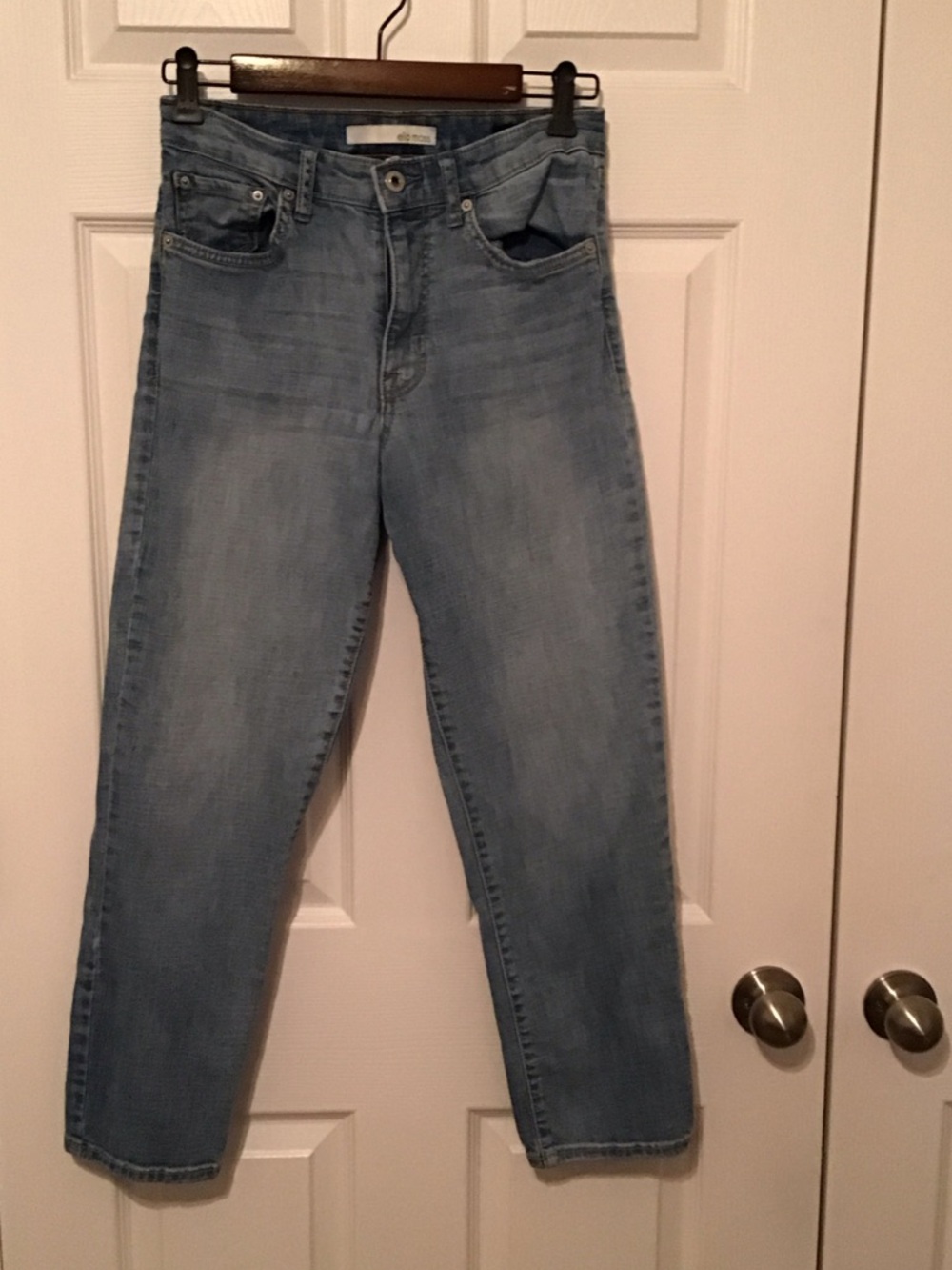 Ella Moss Light Wash Straight-Leg Jeans